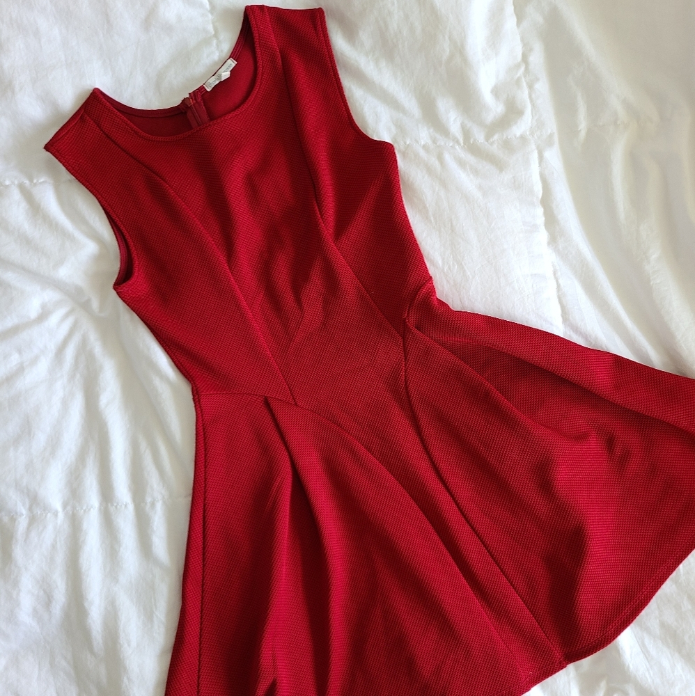 ✨LAST CHANCE | Charlotte Russe Red Fit Flare Dress